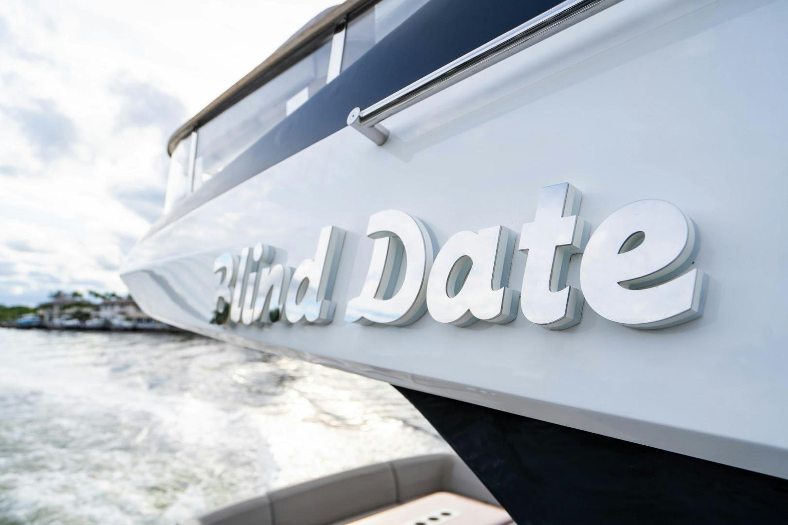 a close-up of a plane aboard BLIND DATE Yacht for Sale