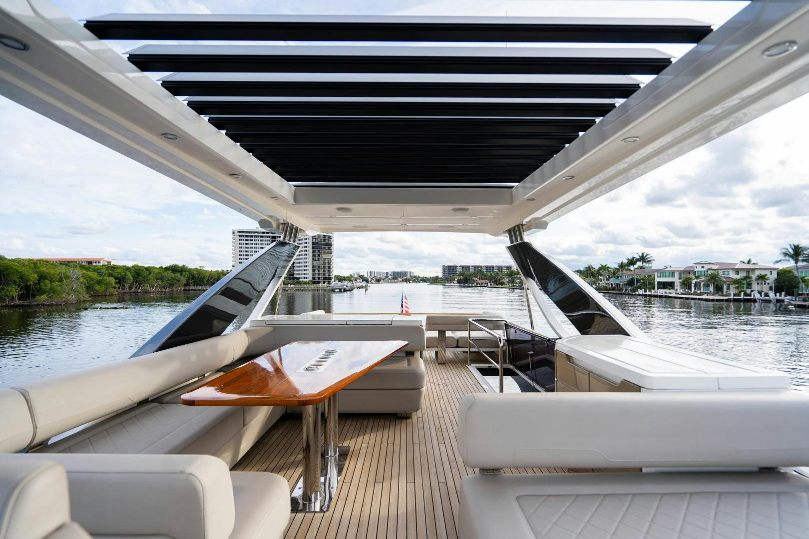 a boat on the water aboard BLIND DATE Yacht for Sale