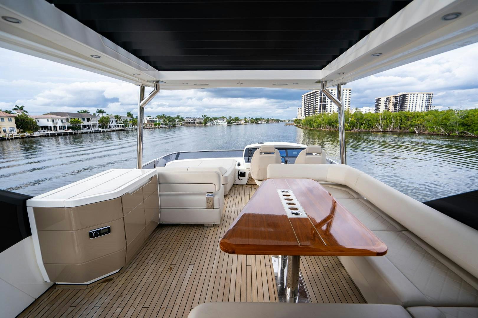 a boat on the water aboard BLIND DATE Yacht for Sale