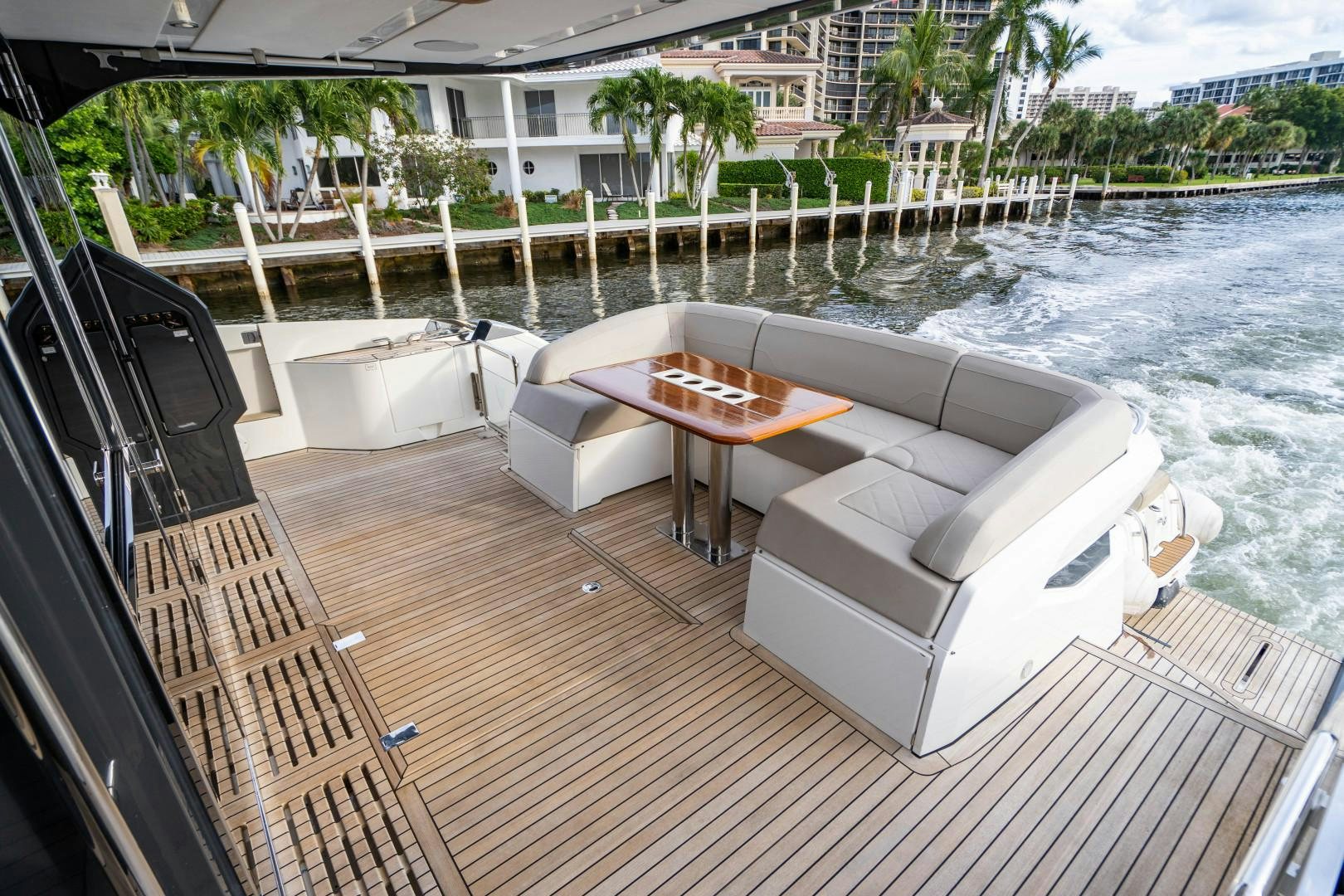 a boat on the water aboard BLIND DATE Yacht for Sale