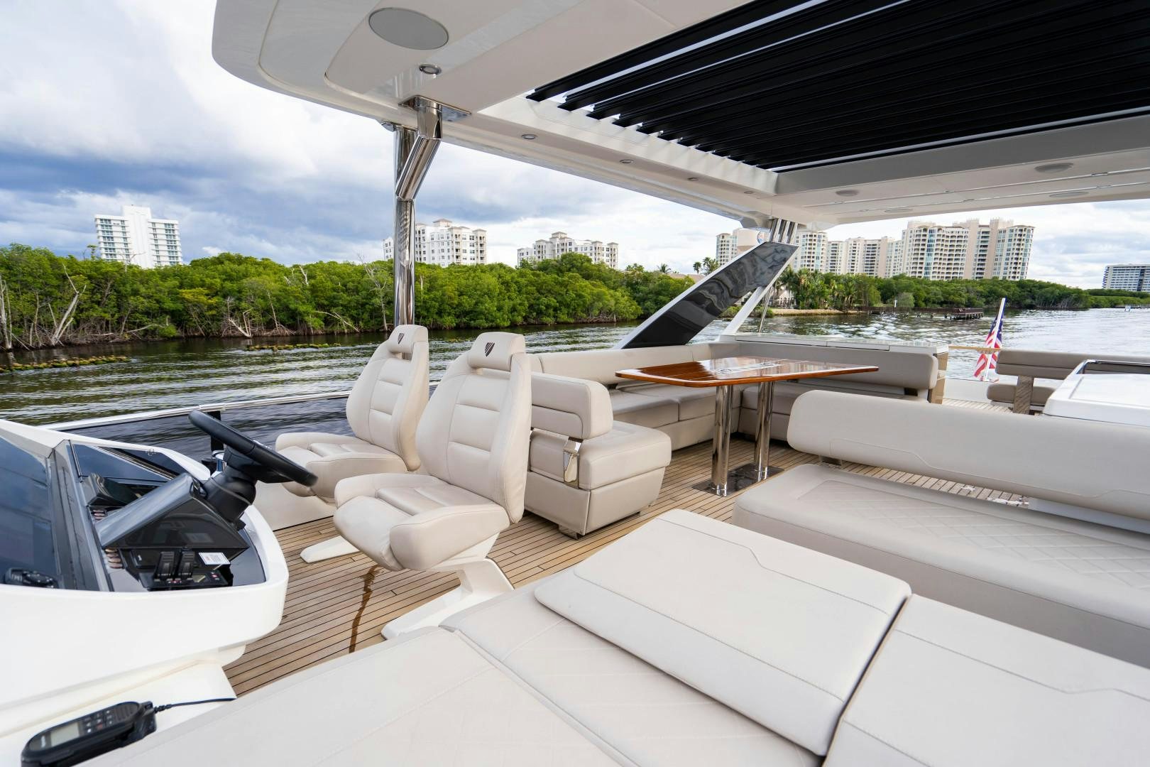 a boat on the water aboard BLIND DATE Yacht for Sale