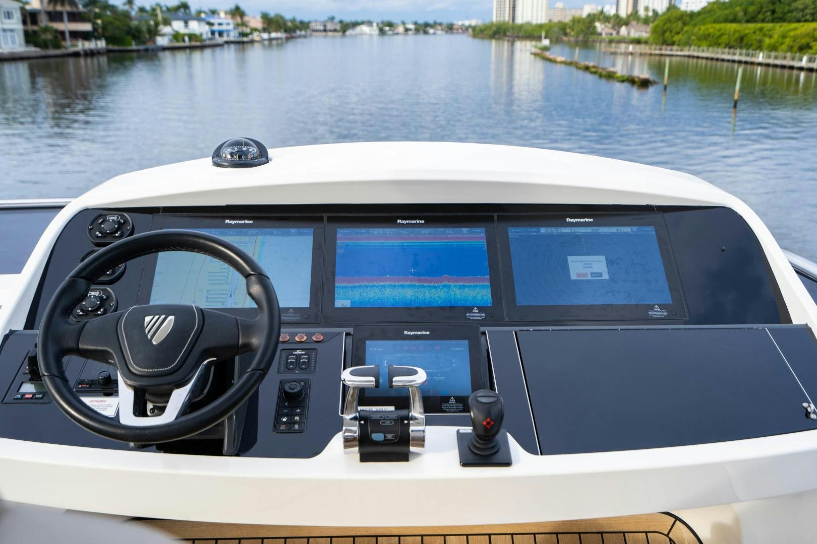 the inside of a boat aboard BLIND DATE Yacht for Sale