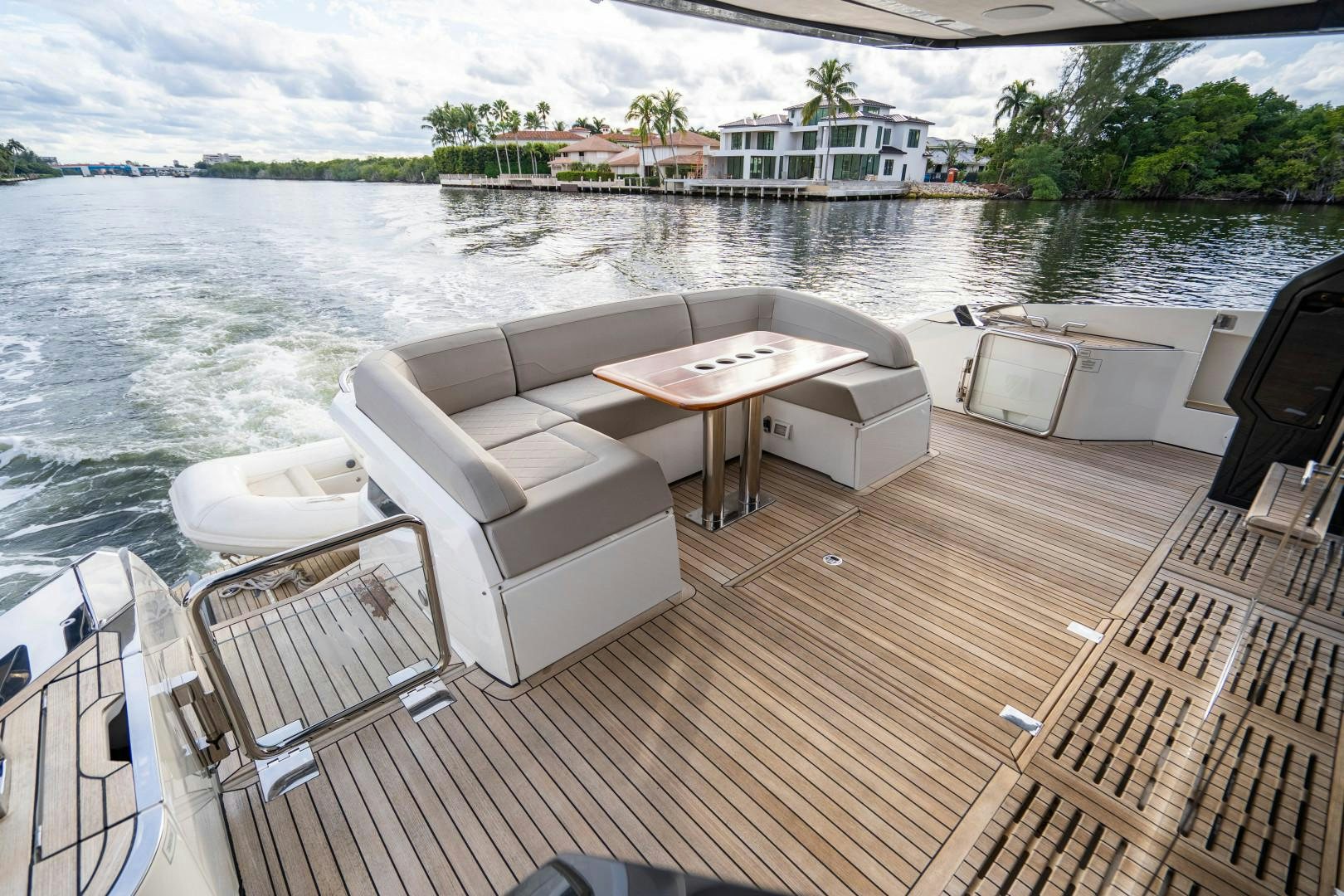 a boat on the water aboard BLIND DATE Yacht for Sale