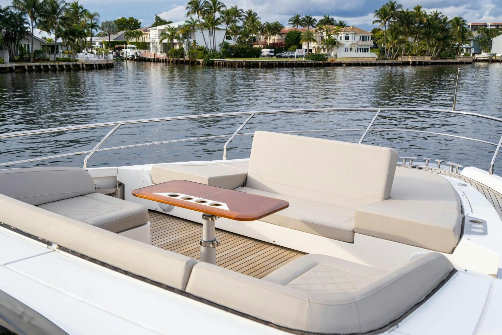 a boat on the water aboard BLIND DATE Yacht for Sale