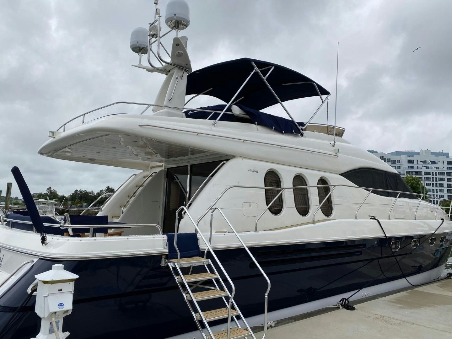 a white yacht with a propeller aboard JOIE DU ROI Yacht for Sale