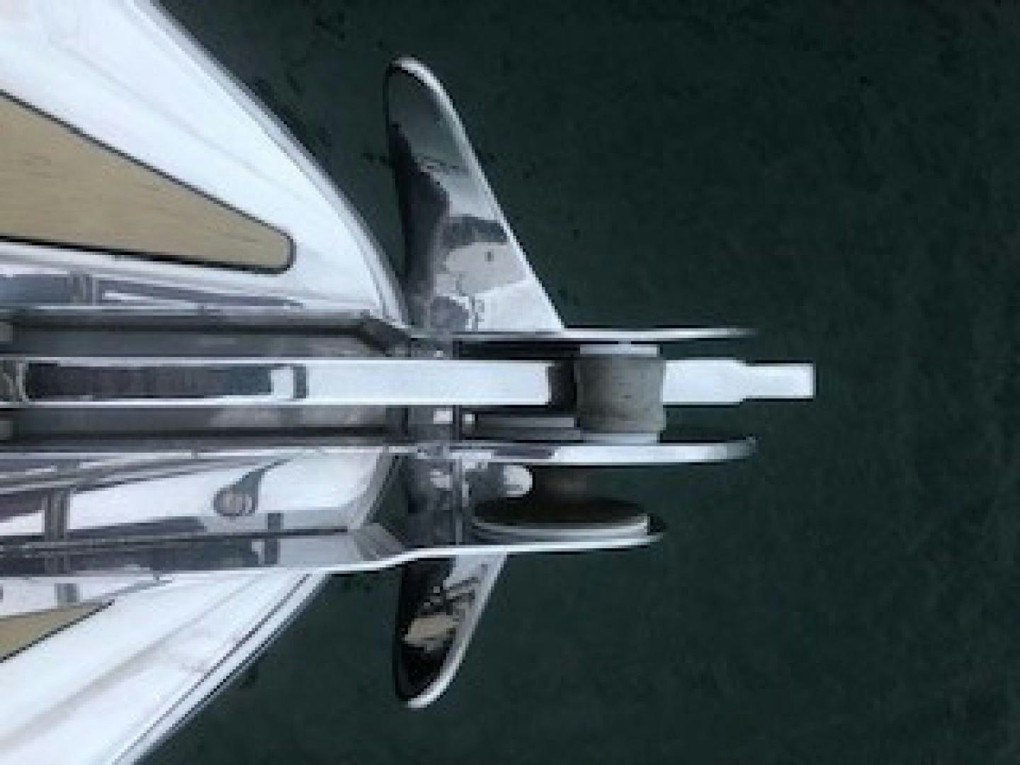 a close-up of a plane aboard JOIE DU ROI Yacht for Sale