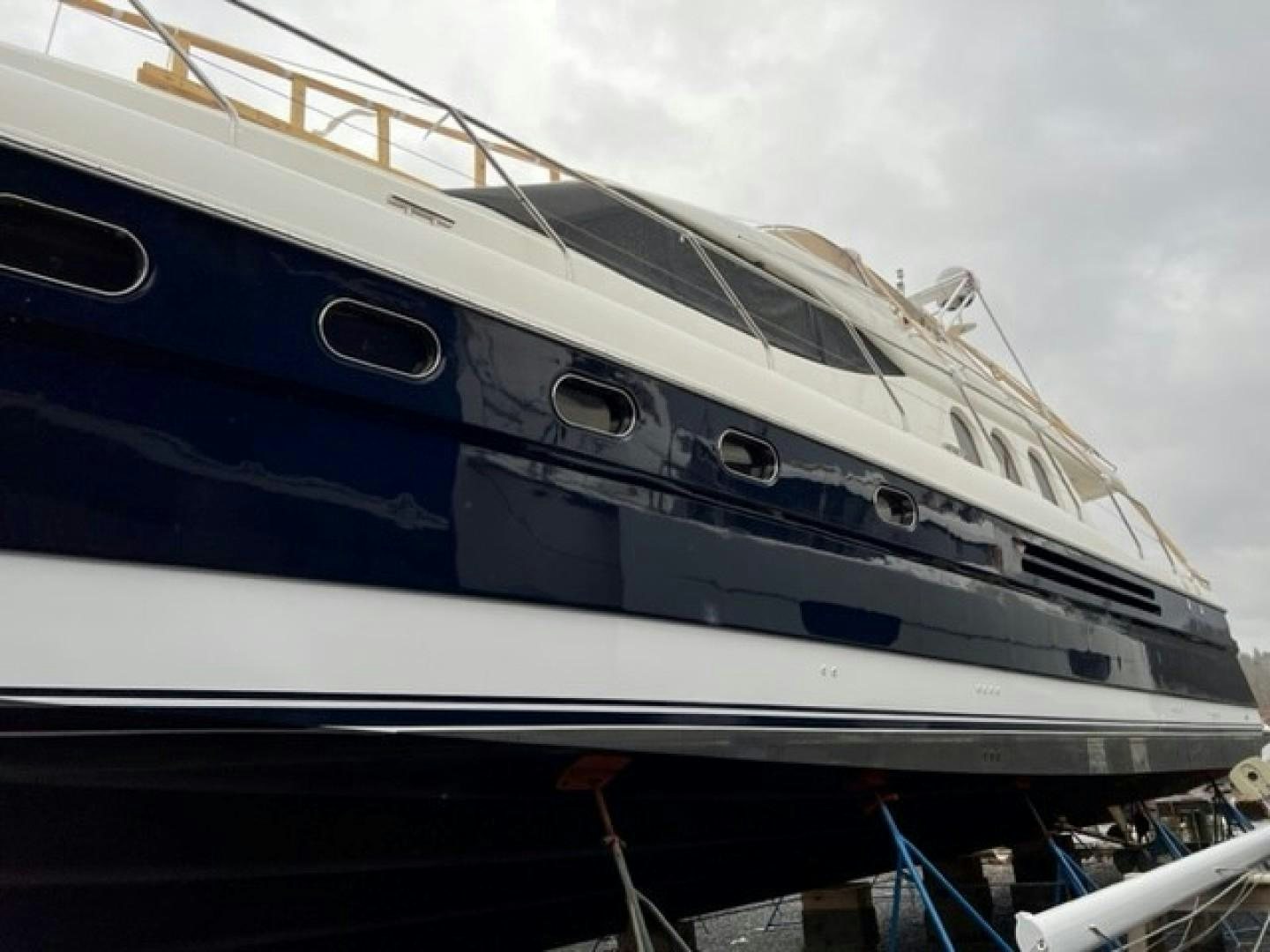 a large white yacht aboard JOIE DU ROI Yacht for Sale