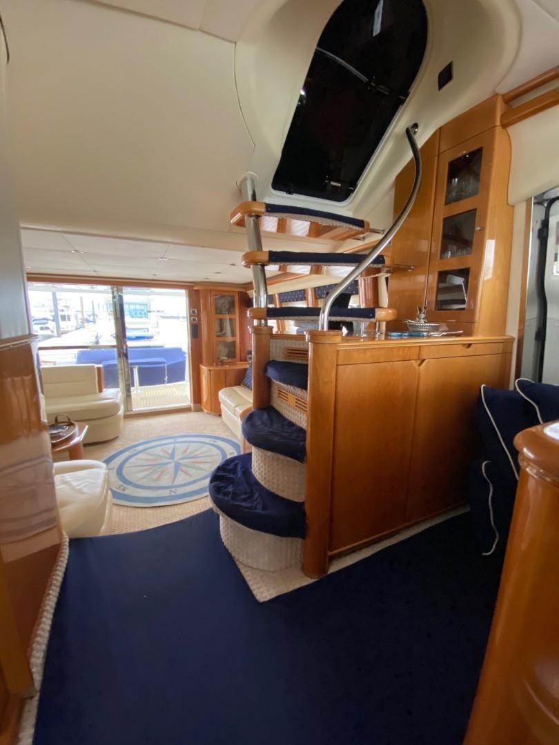 a room with a desk and a chair aboard JOIE DU ROI Yacht for Sale