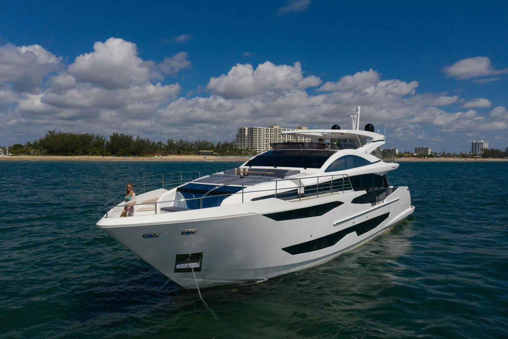 a white boat in the water aboard NONE Yacht for Sale