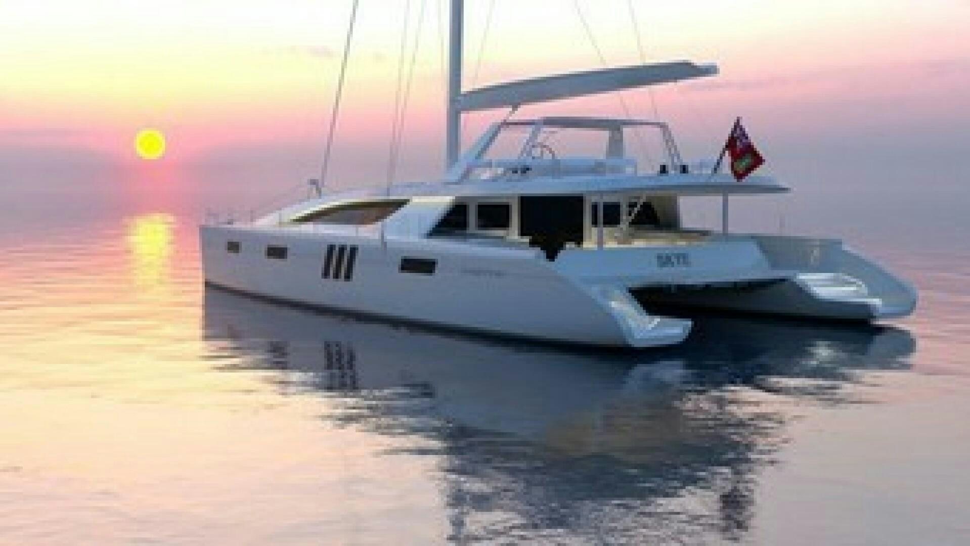 a boat on the water aboard SKYE Yacht for Sale