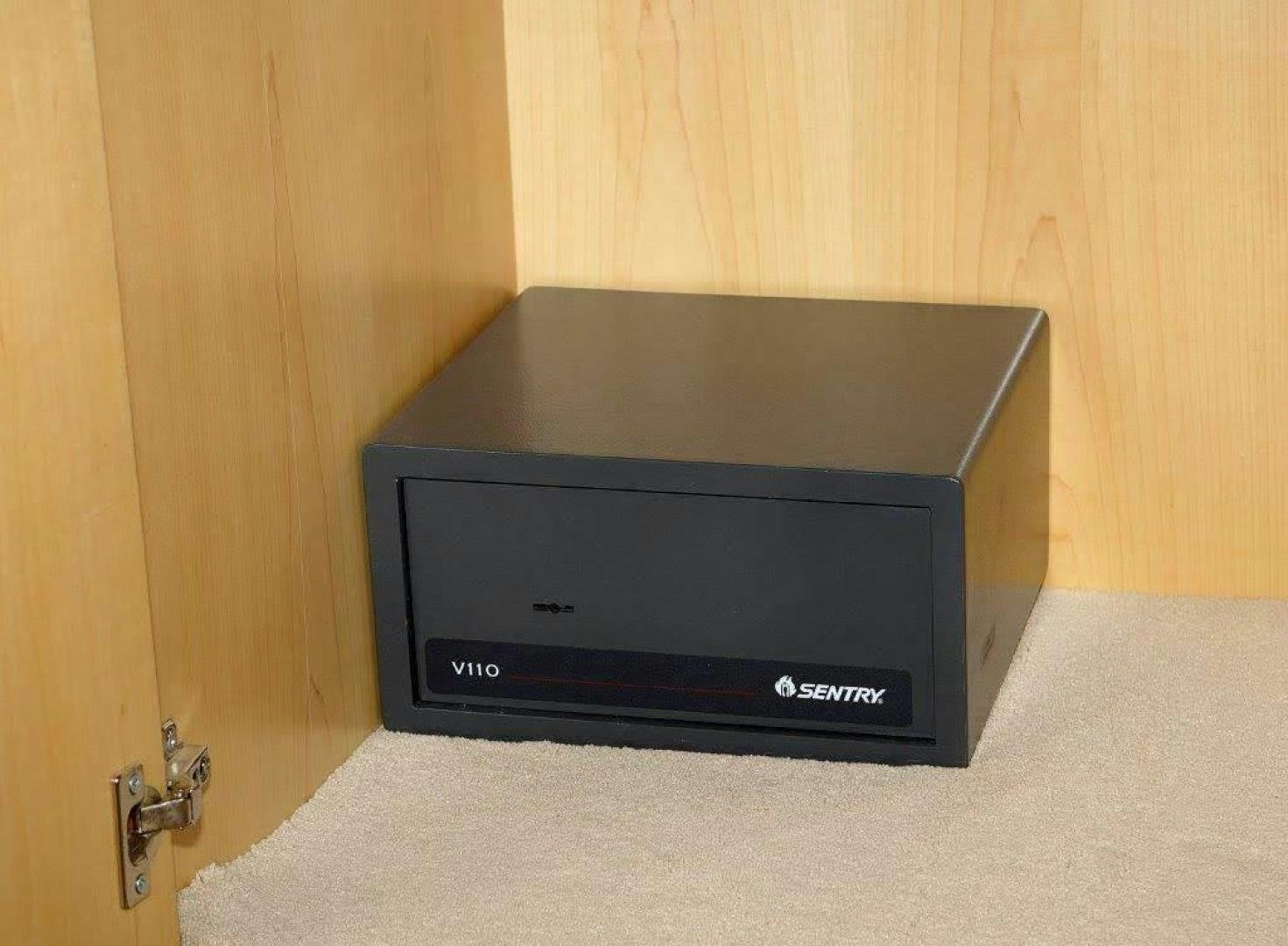 a black rectangular object on a white surface aboard CORVUS Yacht for Sale