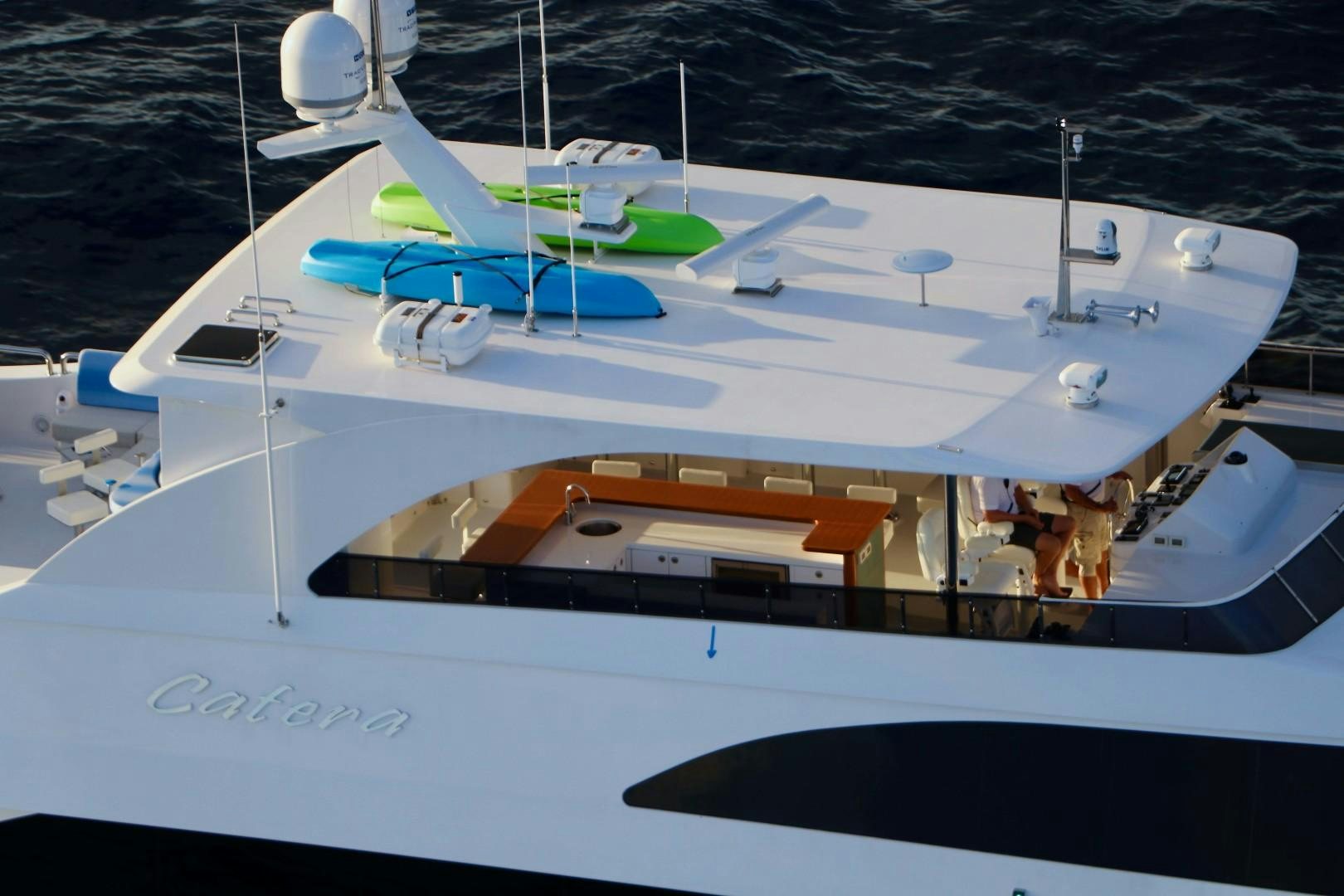 a boat in the water aboard GALATI G120 SIGNATURE SERIES Yacht for Sale