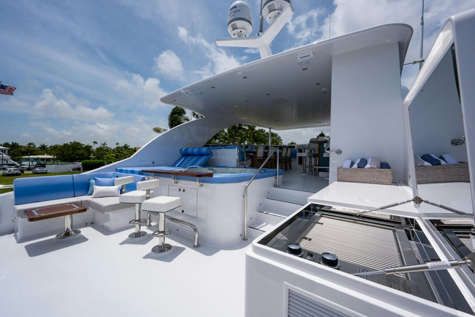 a boat on the water aboard GALATI G120 SIGNATURE SERIES Yacht for Sale