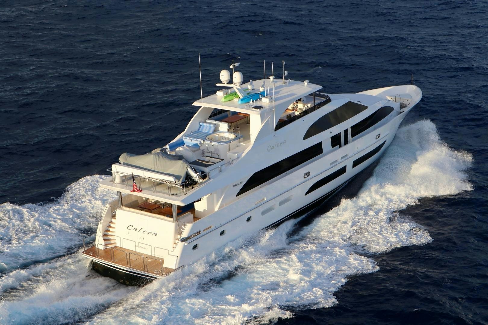 a boat on the water aboard GALATI G120 SIGNATURE SERIES Yacht for Sale