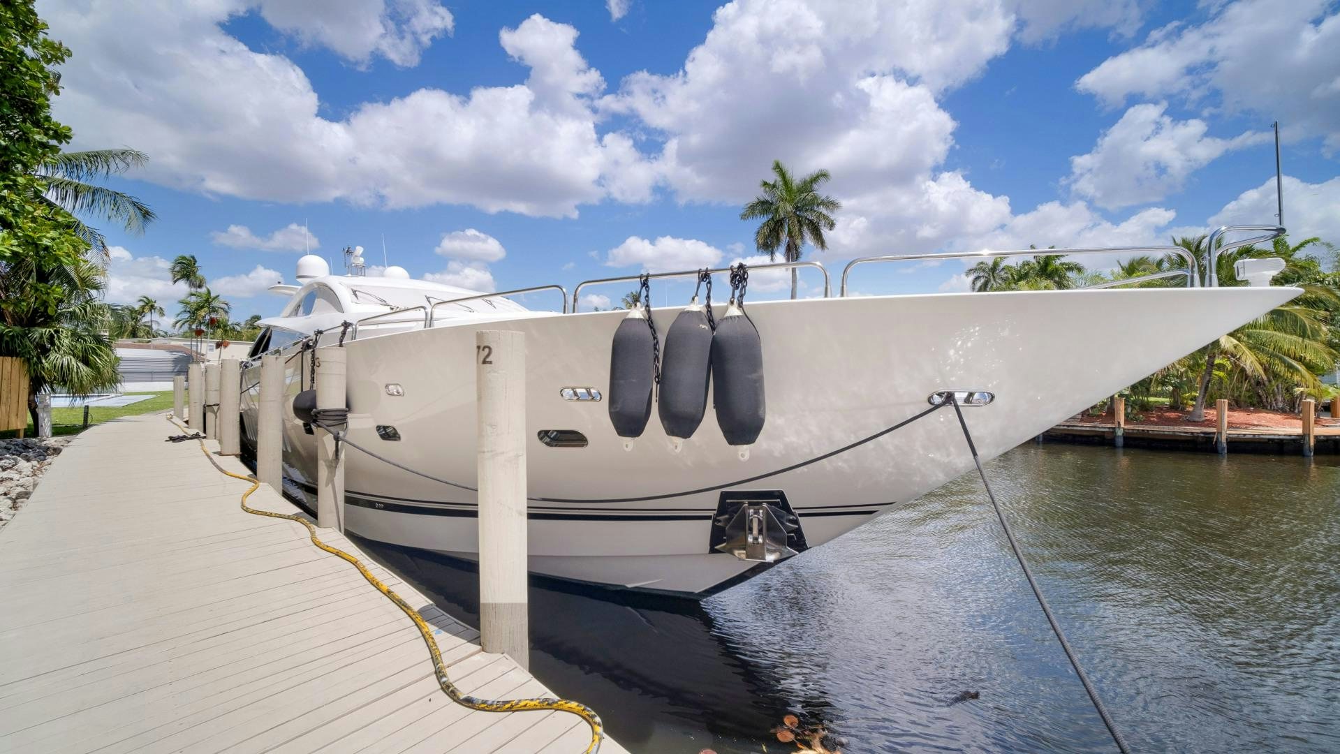 a boat on the water aboard DIABLO BLANCO Yacht for Sale
