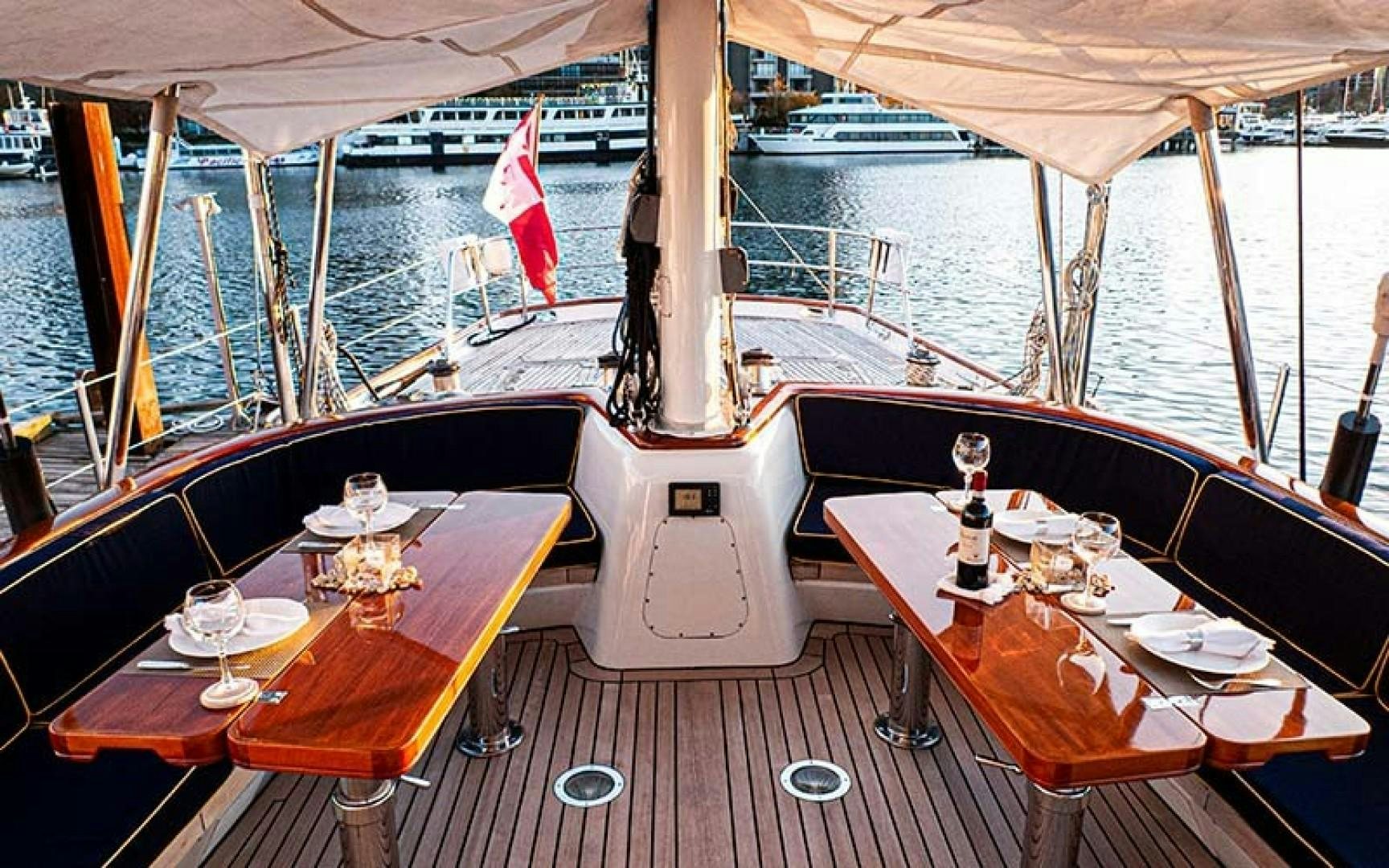 a boat on the water aboard AVALON Yacht for Sale