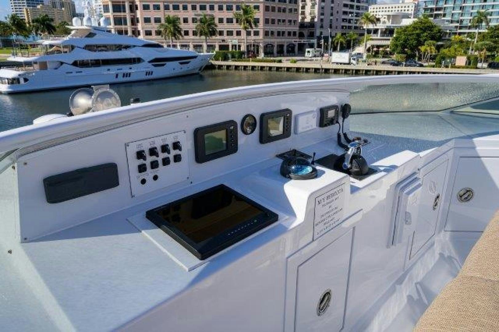 a couple of boats on a river aboard UH OH Yacht for Sale