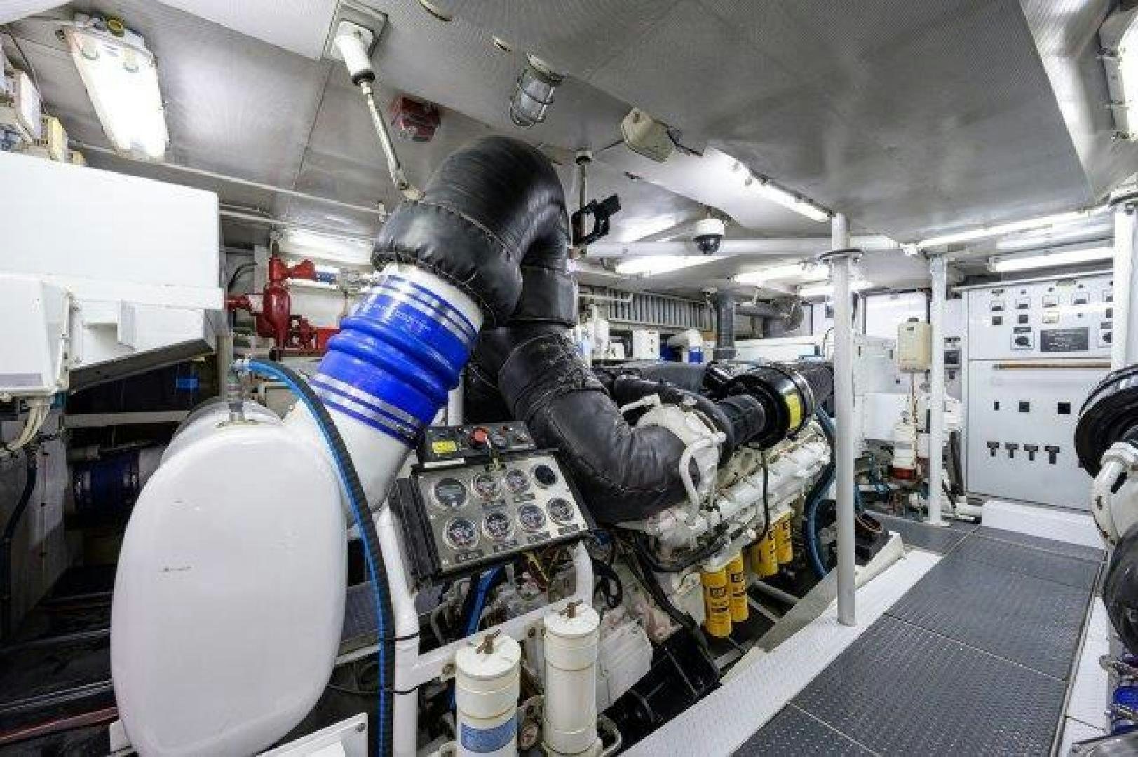 a person in a space suit aboard UH OH Yacht for Sale