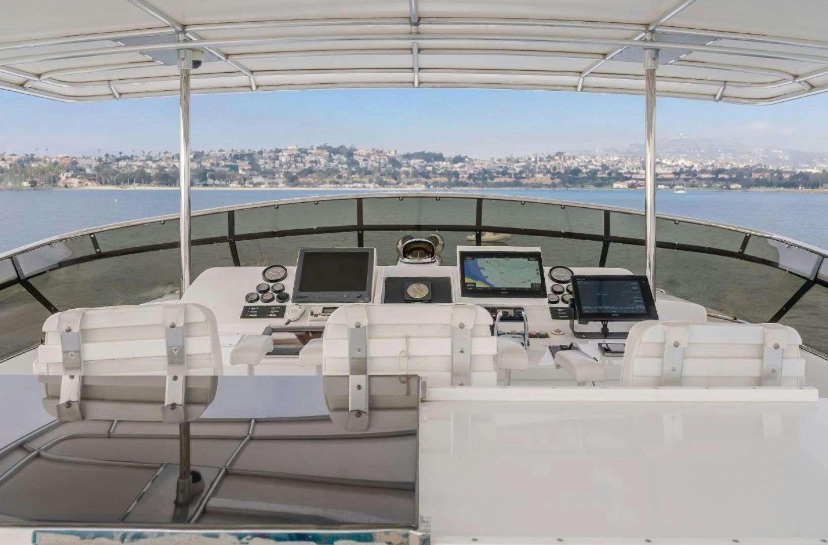 a boat on the water aboard MARBELLA Yacht for Sale