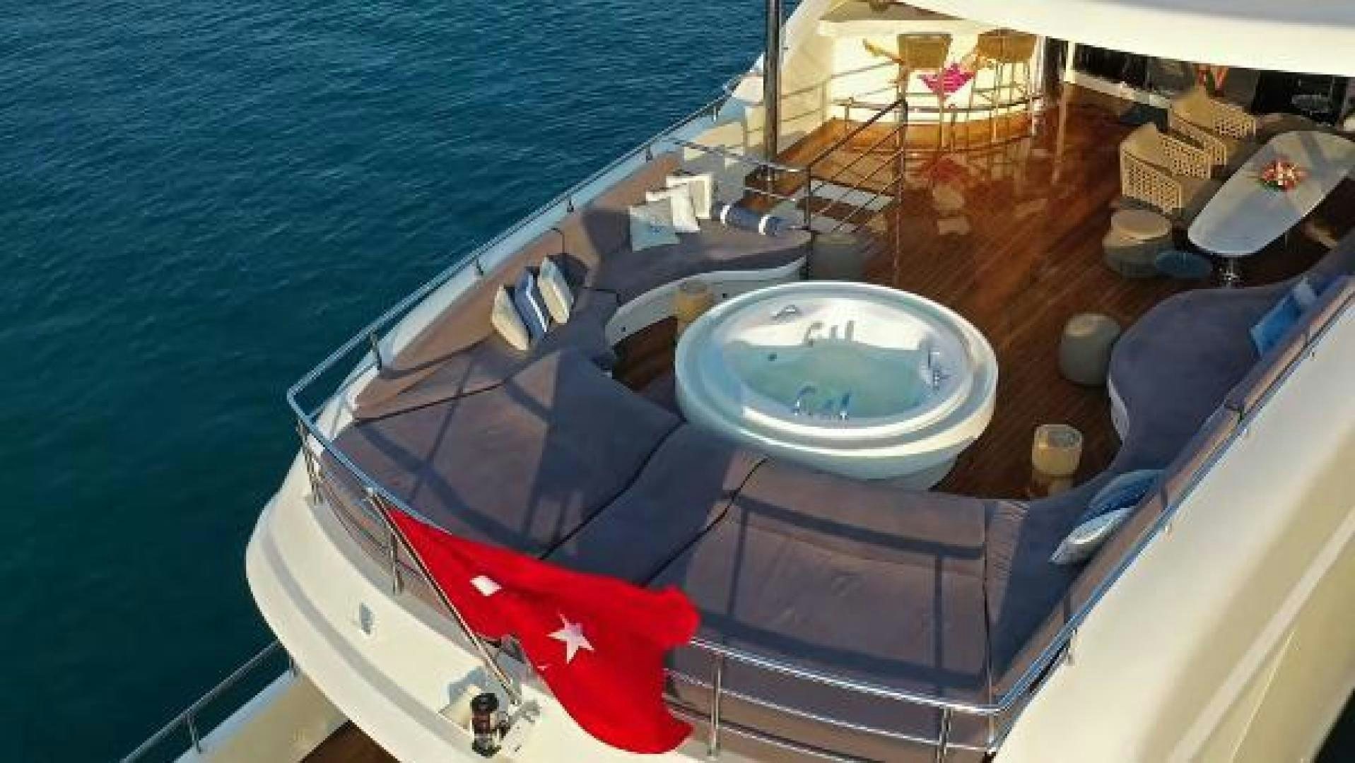 a boat on the water aboard VETRO Yacht for Sale