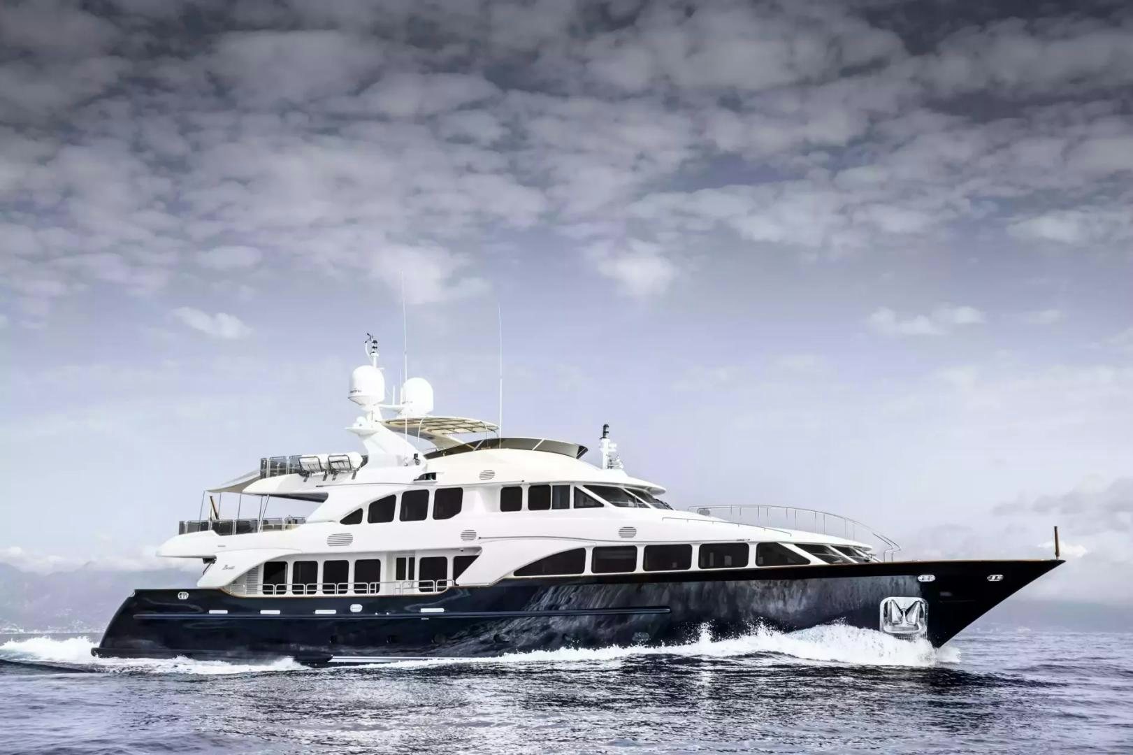 a boat on the water aboard AFRICAN QUEEN Yacht for Sale