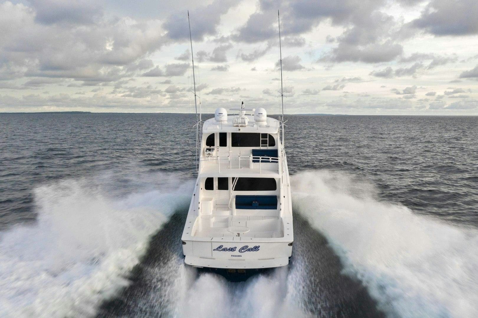 a boat on the water aboard LAST CALL Yacht for Sale