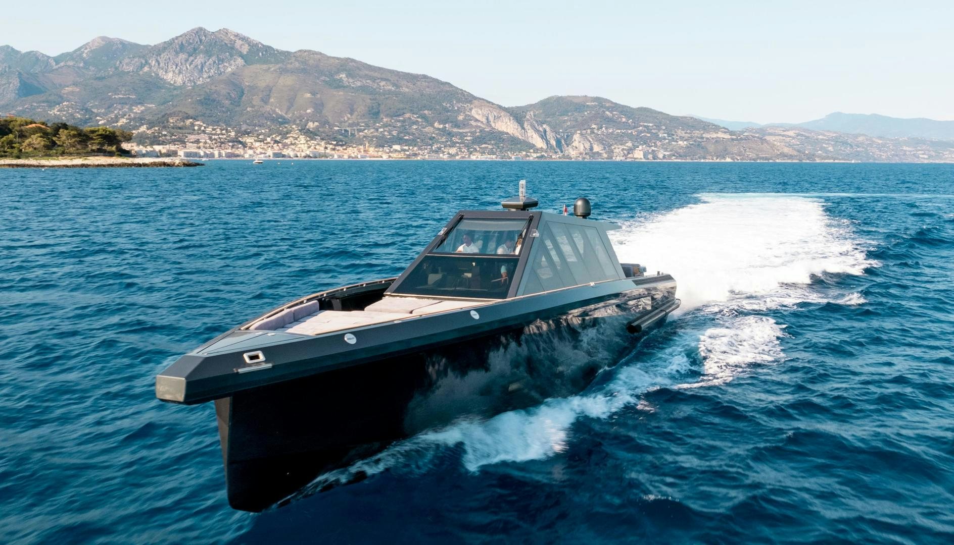 a boat on the water aboard ASH Yacht for Sale