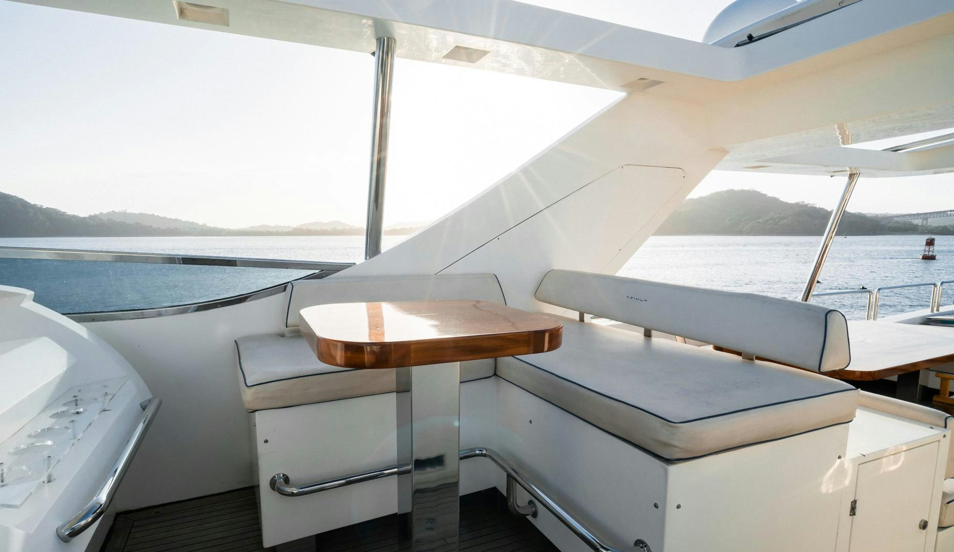 a boat on the water aboard CAMY ED Yacht for Sale