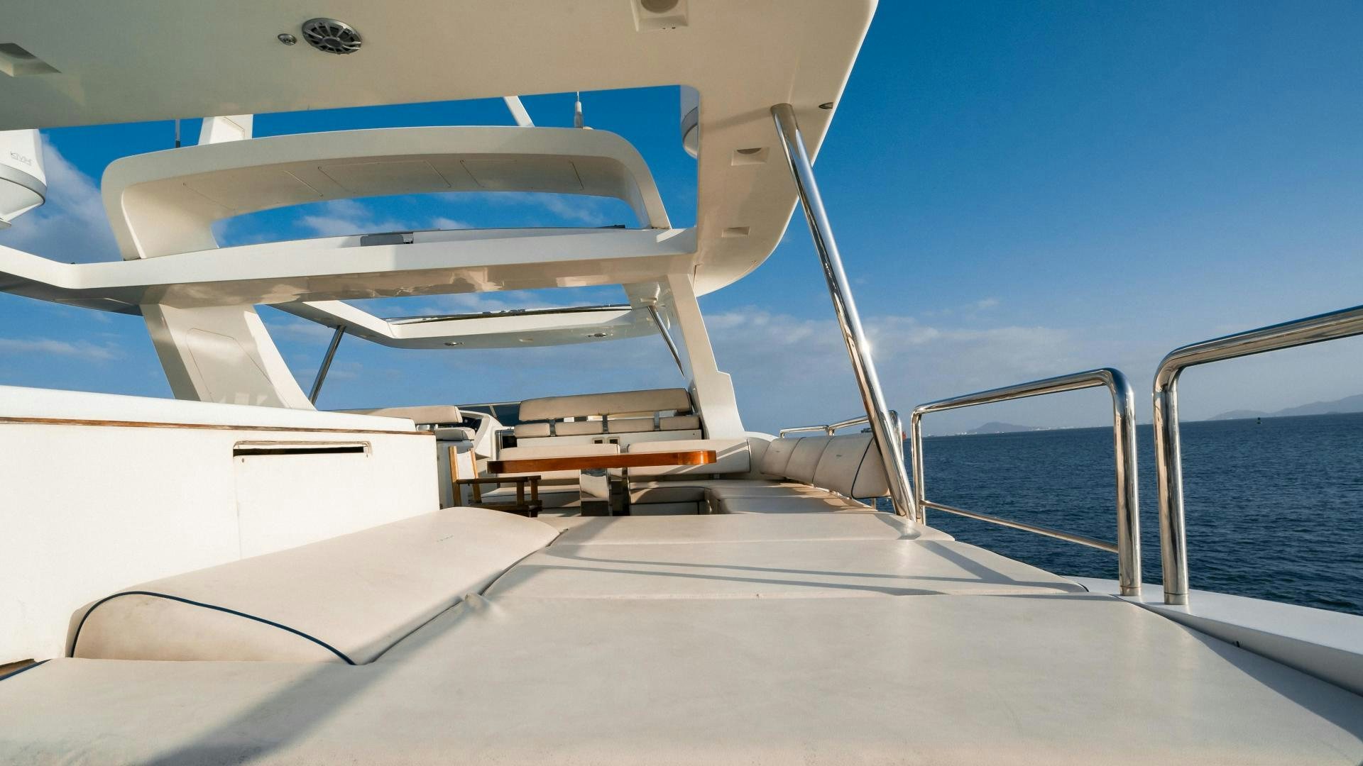 a boat on the water aboard CAMY ED Yacht for Sale