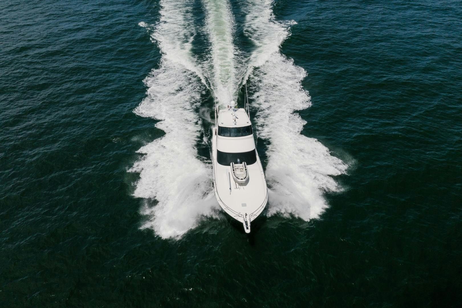 a boat sailing on the sea aboard KICKBACK Yacht for Sale