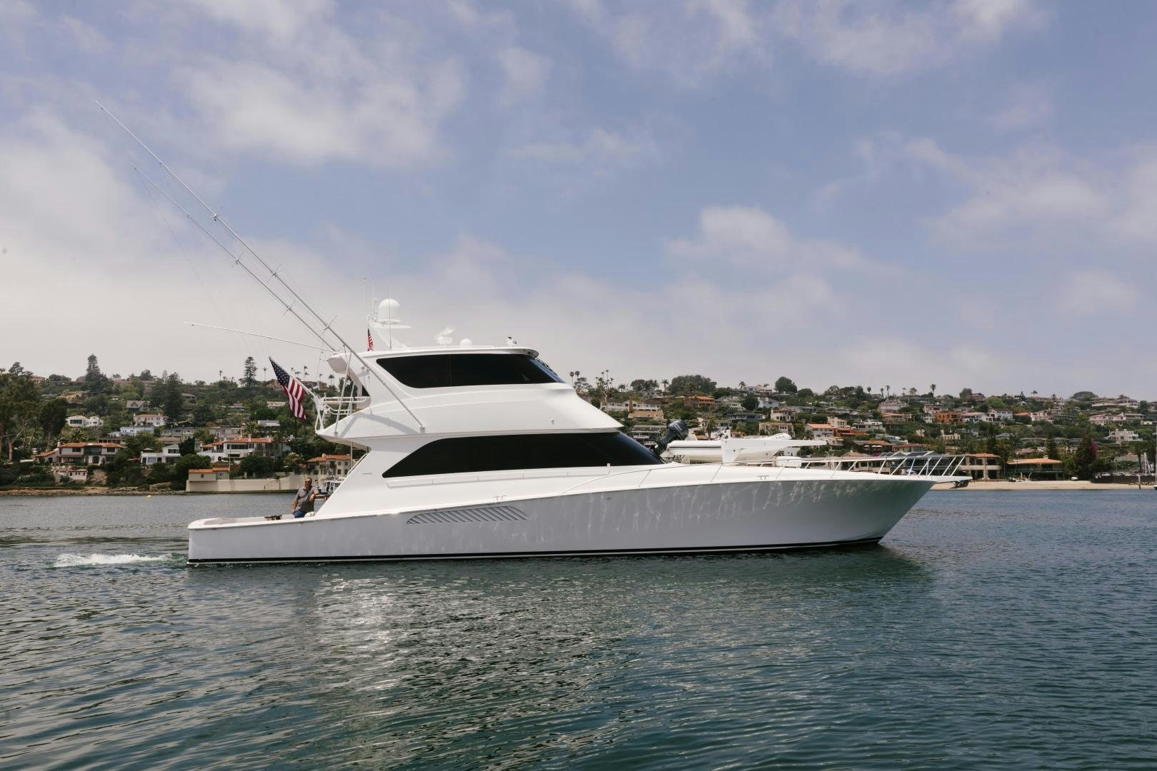 a boat on the water aboard KICKBACK Yacht for Sale