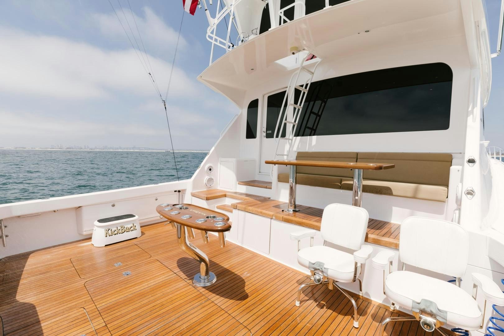 a boat on the water aboard KICKBACK Yacht for Sale