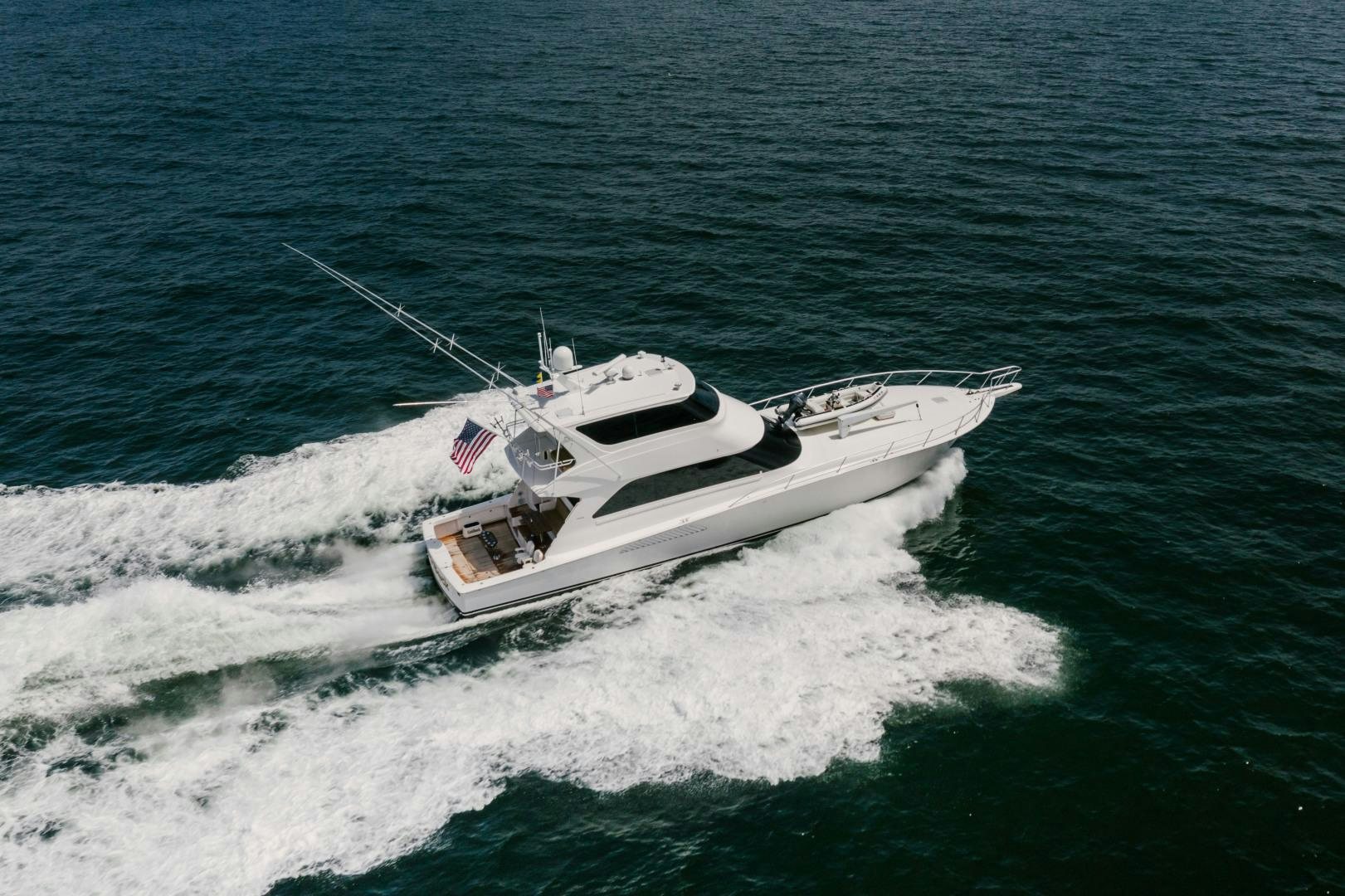 a boat on the water aboard KICKBACK Yacht for Sale