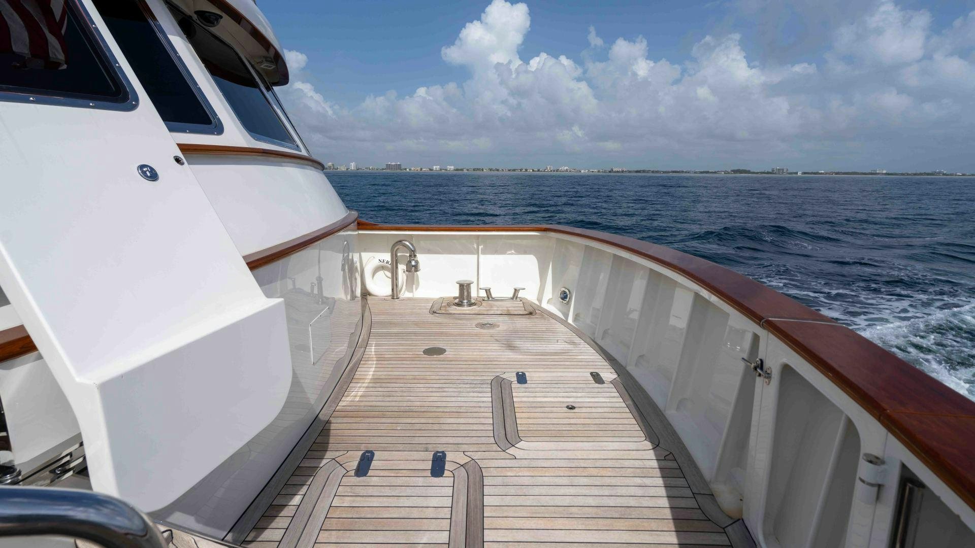 a boat on the water aboard NEREUS Yacht for Sale