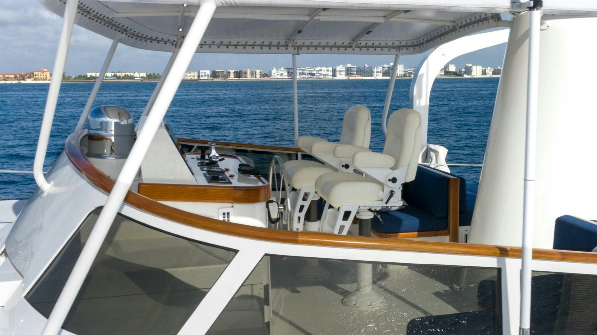 a boat on the water aboard NEREUS Yacht for Sale