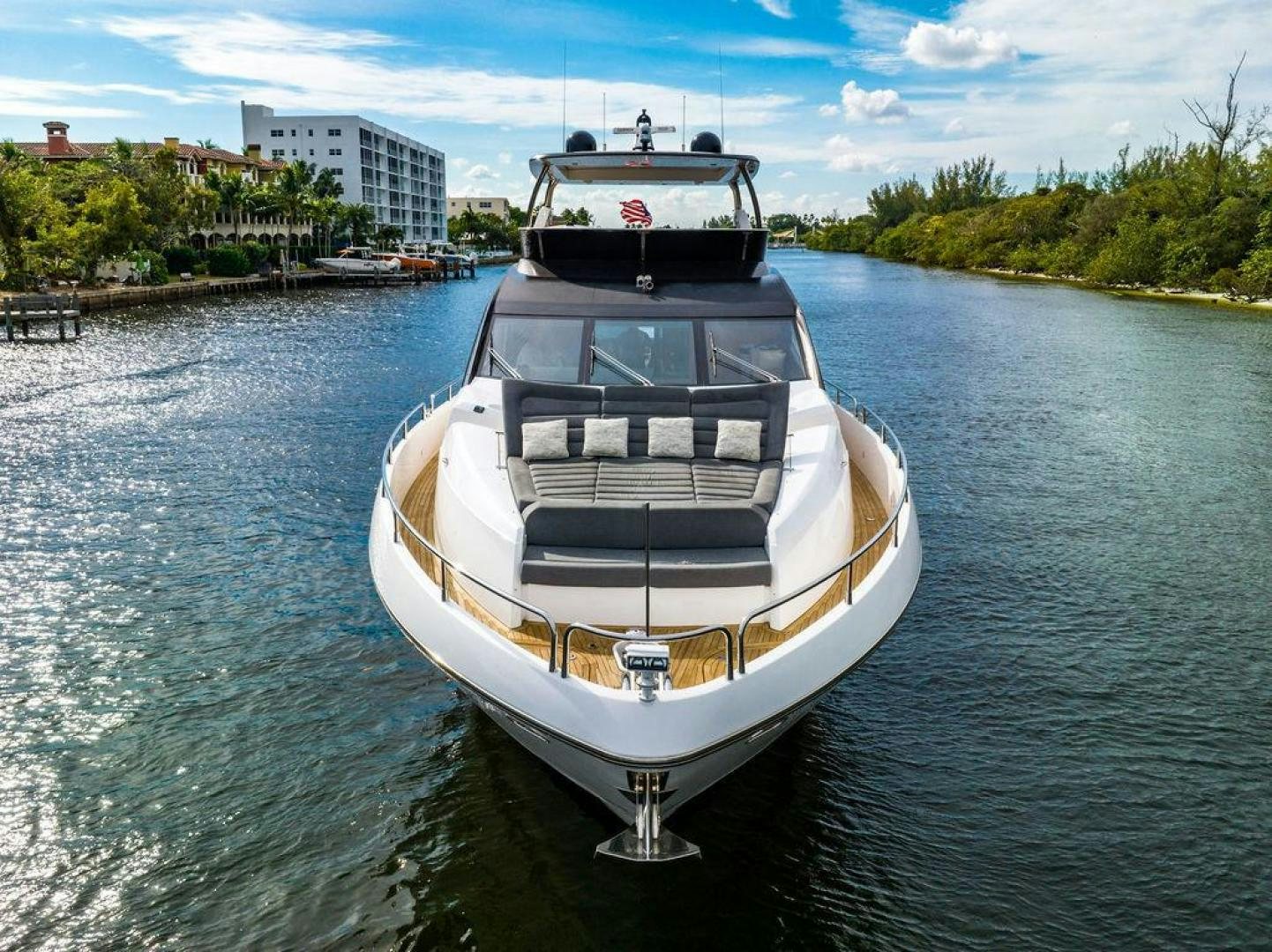 a boat on the water aboard RAPALLO V Yacht for Sale