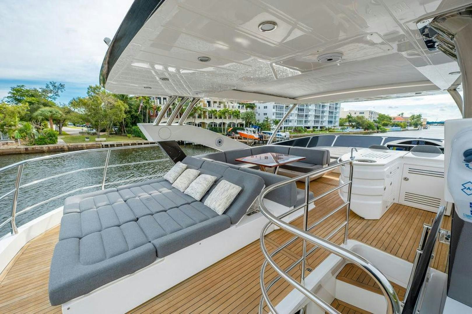 a boat on the water aboard RAPALLO V Yacht for Sale