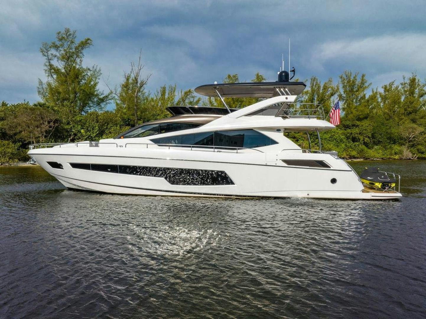 a boat on the water aboard RAPALLO V Yacht for Sale