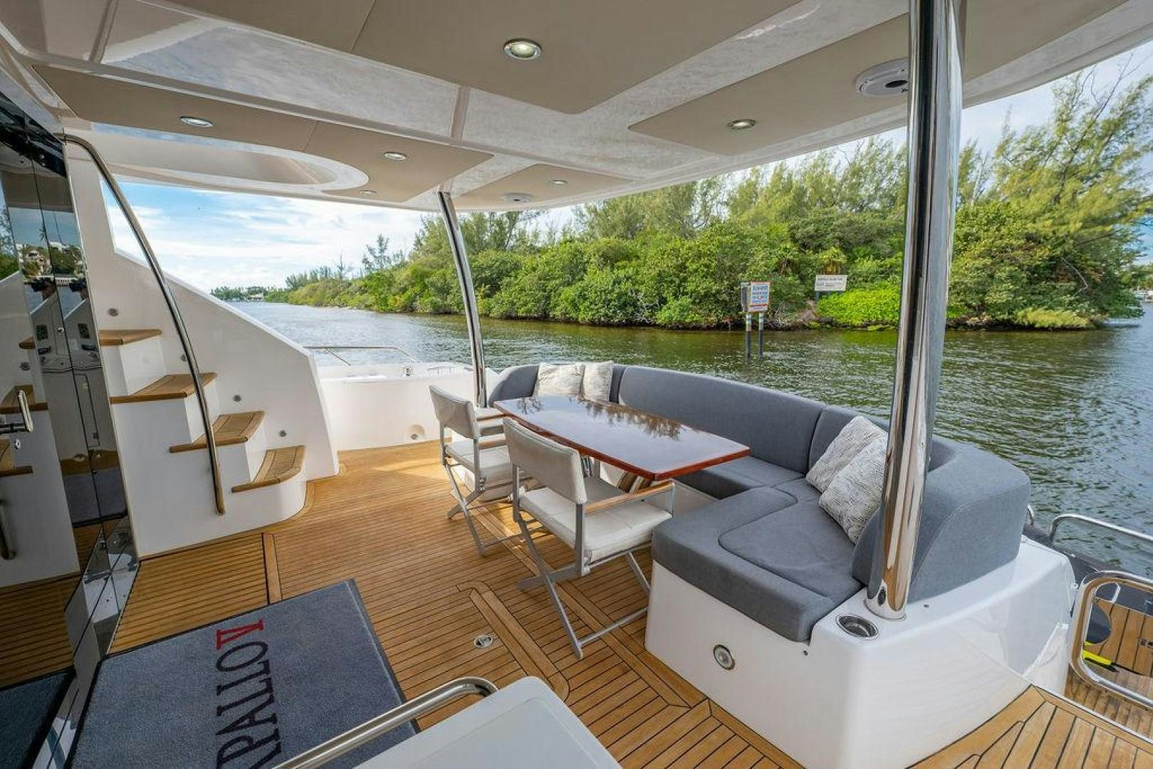a boat on the water aboard RAPALLO V Yacht for Sale