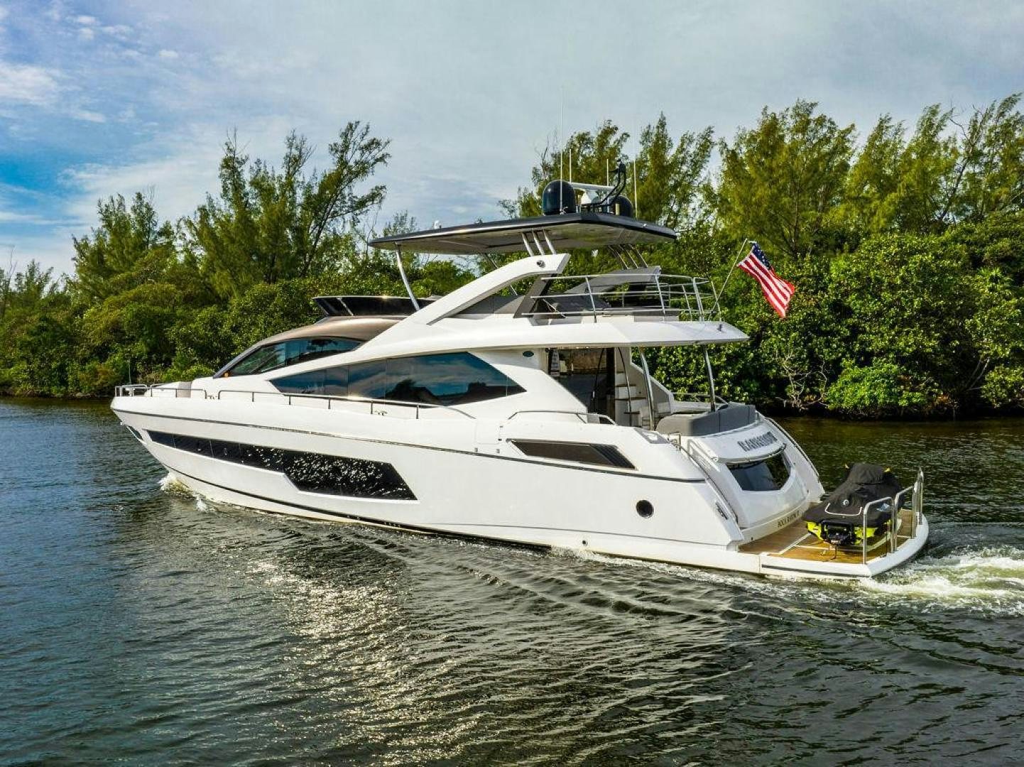 a boat on the water aboard RAPALLO V Yacht for Sale