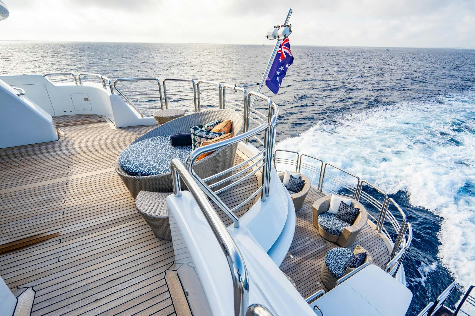 a boat on the water aboard MY SPIRIT Yacht for Sale