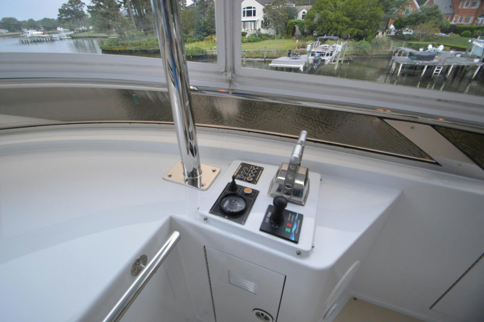 a machine on the counter aboard MARBRI Yacht for Sale