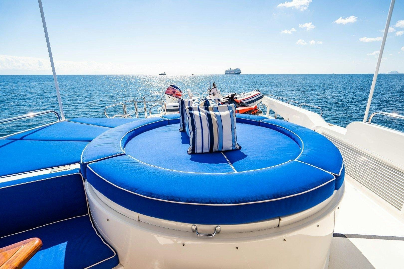 a boat on the water aboard ATLANTIC Yacht for Sale