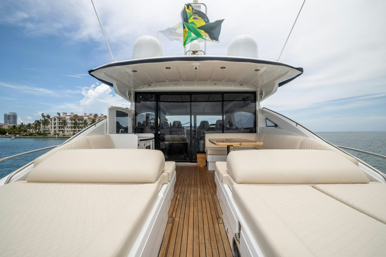 a boat on a body of water aboard AMNESIA Yacht for Sale