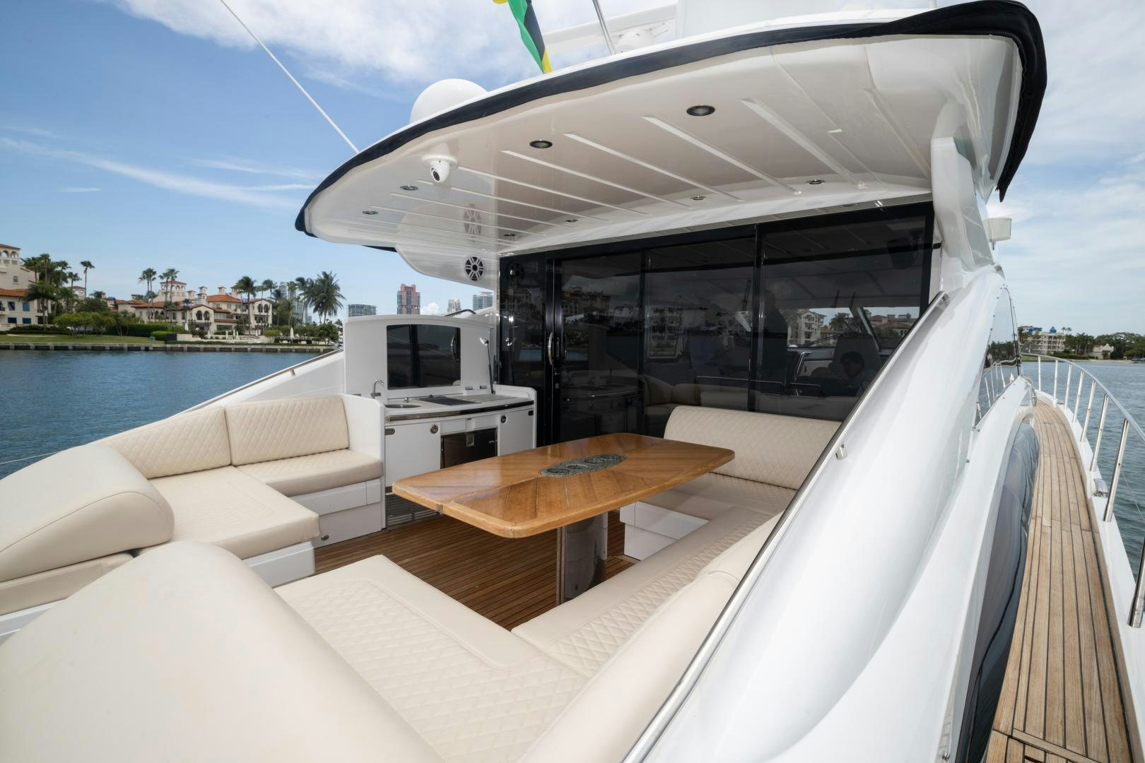 a boat on the water aboard AMNESIA Yacht for Sale