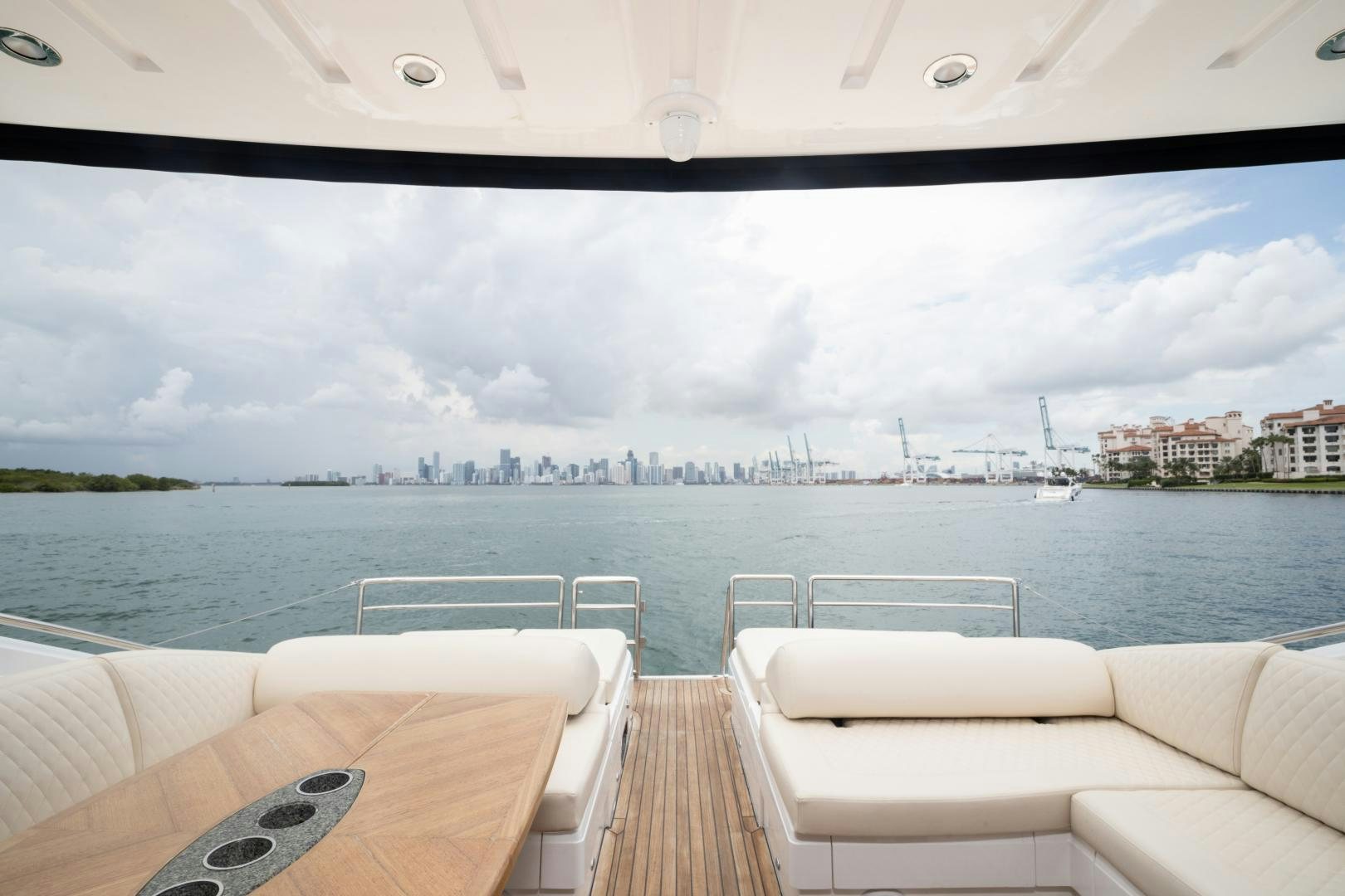 a boat on the water aboard AMNESIA Yacht for Sale