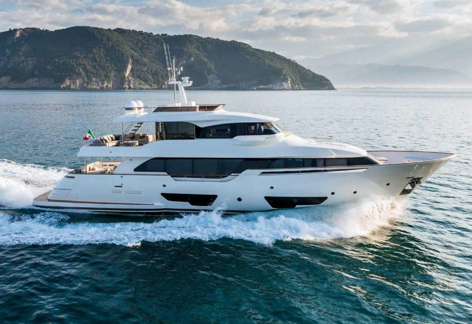 a boat on the water aboard ZEN Yacht for Sale