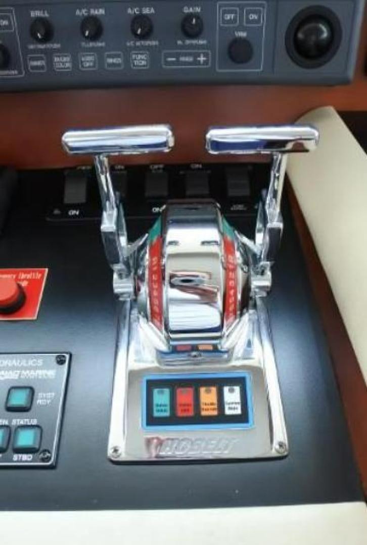a machine with a screen aboard MY LADY ALASKA Yacht for Sale