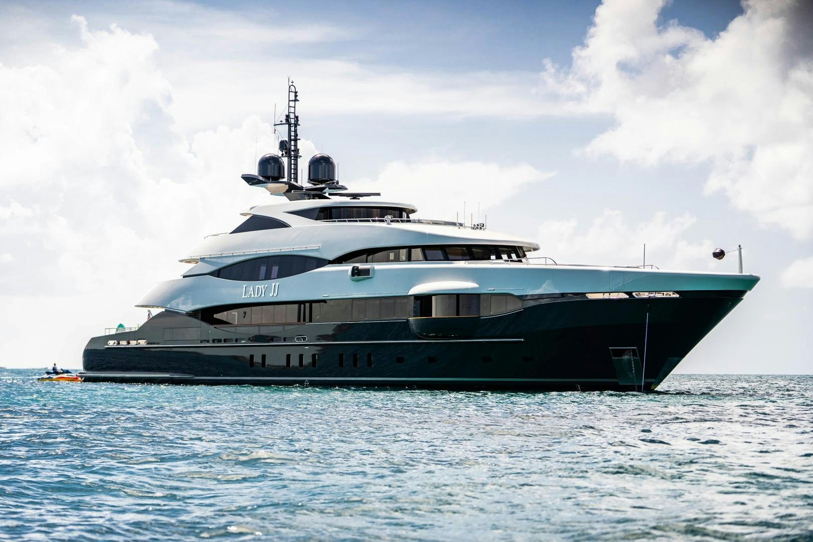 a boat in the water aboard SOUTH Yacht for Sale