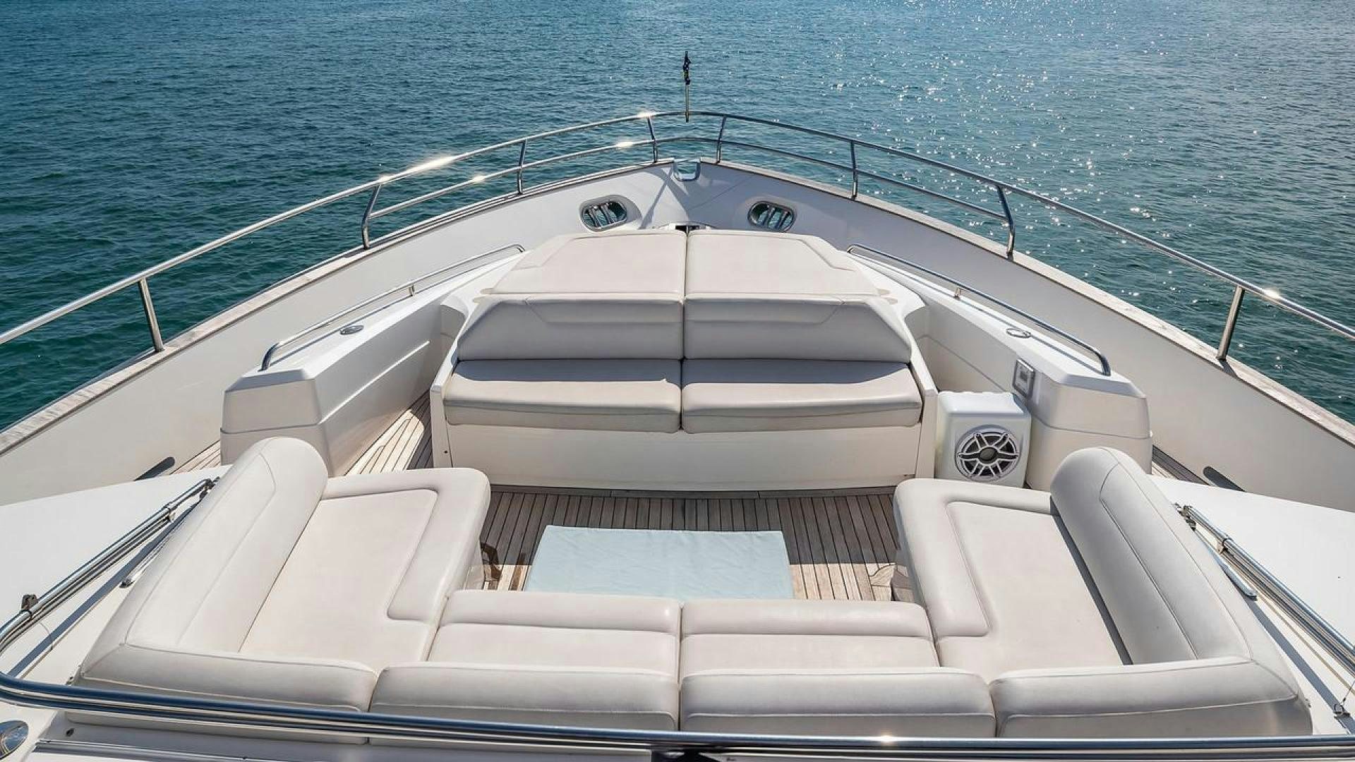 a boat on the water aboard FREEDOM Yacht for Sale